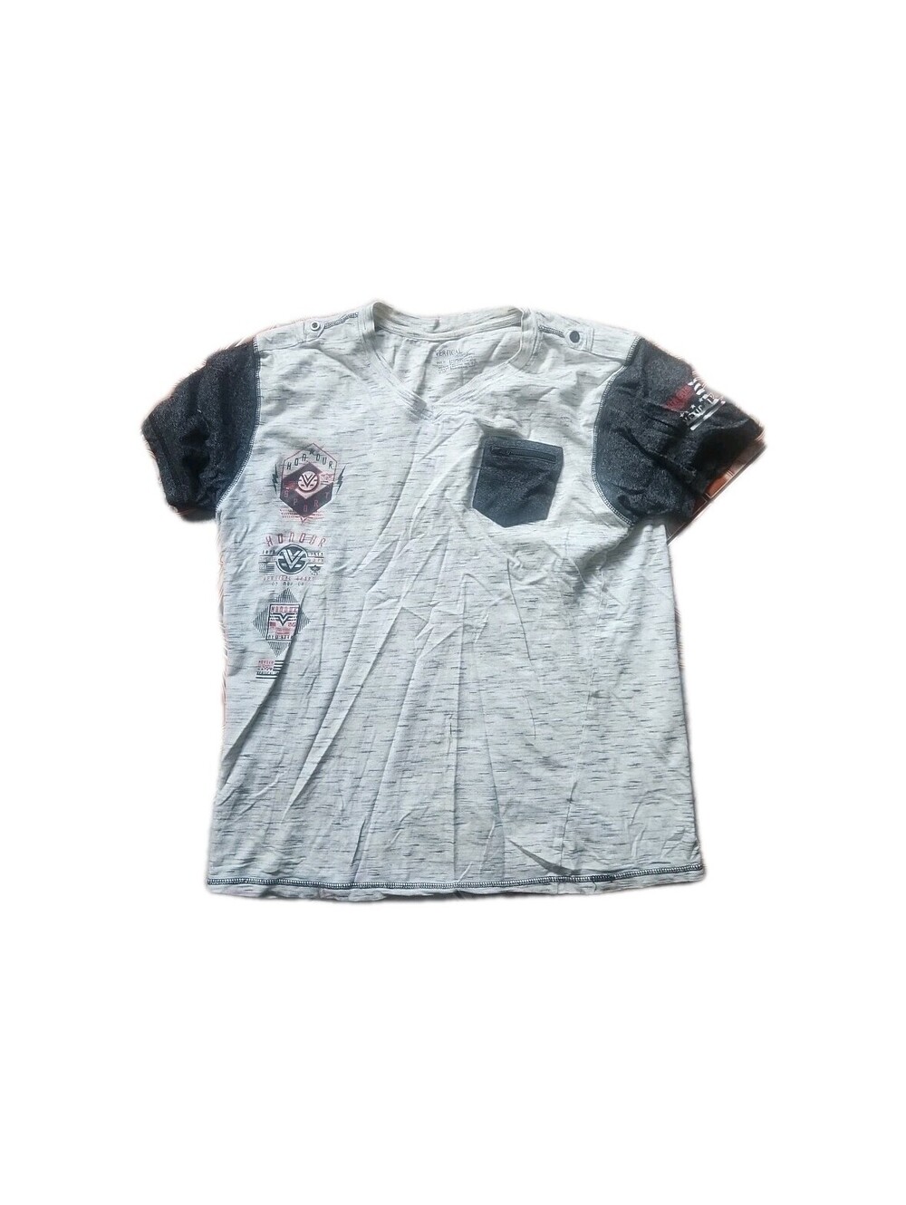 Vertical Sport Honour Mens Medium Shirt Military